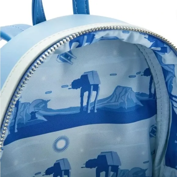 Loungefly Disney Star Wars Hoth Backpack NEW - Picture 4 of 4